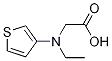 (Methyl-thiophen-3-ylMethyl-aMino)-acetic acid Struktur