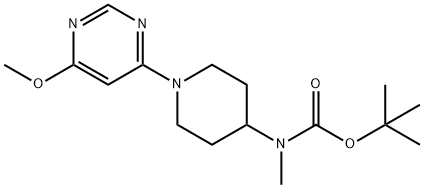 [1-(6-Methoxy-pyriMidin-4-yl)-piperidin-4-yl]-Methyl-carbaMic acid tert-butyl ester|[1-(6-甲氧基-嘧啶-4-基)-哌啶-4-基]-甲基-氨基甲酸叔丁基酯