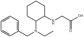 [2-(Benzyl-ethyl-aMino)-cyclohexylaMino]-acetic acid Struktur