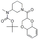 Methyl-[1-(2,3,4a,8a-tetrahydro-benzo[1,4]dioxine-2-carbonyl)-piperidin-3-yl]-carbaMic acid tert-butyl ester Struktur