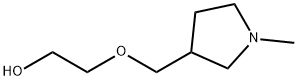 2-(1-Methyl-pyrrolidin-3-ylMethoxy)-ethanol Struktur