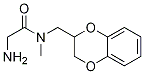 2-AMino-N-(2,3-dihydro-benzo[1,4]dioxin-2-ylMethyl)-N-Methyl-acetaMide Struktur