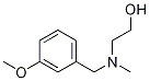 2-[(3-Methoxy-benzyl)-Methyl-aMino]-ethanol Structure