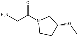 2-AMino-1-((R)-3-Methoxy-pyrrolidin-1-yl)-ethanone Structure