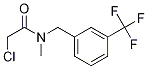 2-Chloro-N-Methyl-N-(3-trifluoroMethyl-benzyl)-acetaMide Struktur