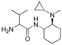(S)-2-AMino-N-[2-(cyclopropyl-Methyl-aMino)-cyclohexyl]-3-Methyl-butyraMide Struktur