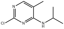 (2-Chloro-5-Methyl-pyriMidin-4-yl)-isopropyl-aMine Structure