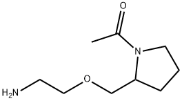 1-[2-(2-AMino-ethoxyMethyl)-pyrrolidin-1-yl]-ethanone Structure