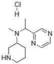 Methyl-piperidin-3-yl-(1-pyrazin-2-yl-ethyl)-aMine hydrochloride Struktur