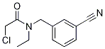 2-Chloro-N-(3-cyano-benzyl)-N-ethyl-acetaMide Struktur