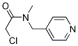 2-Chloro-N-Methyl-N-pyridin-4-ylMethyl-acetaMide Struktur