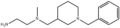 N*1*-(1-Benzyl-piperidin-3-ylMethyl)-N*1*-Methyl-ethane-1,2-diaMine Structure