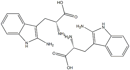 2-AMino-D-tryptophan 2-AMino-D-tryptophan Struktur