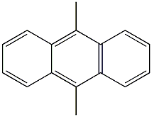 9.10-Dimethylanthracene Solution Struktur