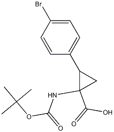2-(4-BroMo-phenyl)-1-tert-butoxycarbonylaMino-cyclopropanecarboxylic acid