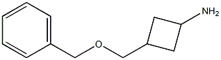 3-(benzyloxyMethyl)cyclobutanaMine Structure