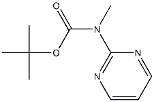 tert-butyl pyriMidin-2-ylMethylcarbaMate Structure