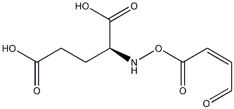 N-Maleoyl L-glutaMic Acid Struktur