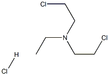2-chloro-N-(2-chloroethyl)-N-ethylethanaMine HCL Struktur