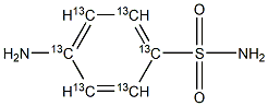 SulfanilaMide-13C6 Struktur