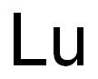 Lutetium (Lu) Standard Solution Struktur