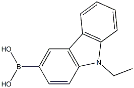 N-Ethylcarbazole-3-boronic acid Struktur
