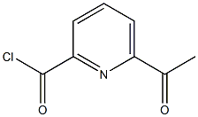 6-acetylpicolinoyl chloride Struktur