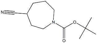 N-BOC-4-CYANOAZEPANE Struktur