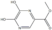 Methyl 5,6-dihydroxypyrazine-2-carboxylate Struktur