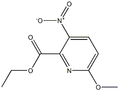 Ethyl 6-Methoxy-3-nitropicolinate Structure