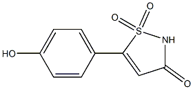 5-(4-Hydroxy-phenyl)-1,1-dioxo-1,2-dihydro-1l6-isothiazol-3-one