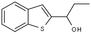 1-(benzo[b]thiophen-2-yl)propan-1-ol Struktur