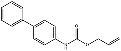 allyl biphenyl-4-ylcarbaMate Structure