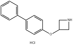 3-([1,1'-Biphenyl]-4-yloxy)azetidine hydrochloride Struktur