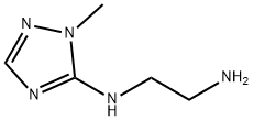 N-(1-Methyl-1H-1,2,4-triazol-5-yl)ethane-1,2-diamine Struktur