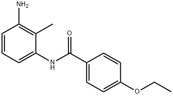 N-(3-Amino-2-methylphenyl)-4-ethoxybenzamide Struktur