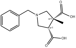 (3R,4S)-1-benzyl-3-methylpyrrolidine-3,4-dicarboxylic acid price.