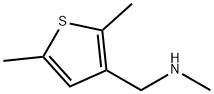 [(2,5-Dimethyl-3-thienyl)methyl]methylamine hydrochloride Struktur