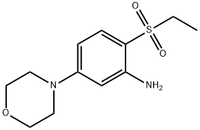 2-(Ethylsulfonyl)-5-(4-morpholinyl)aniline Struktur
