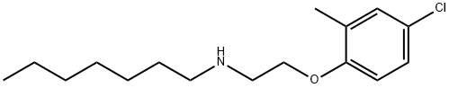 N-[2-(4-Chloro-2-methylphenoxy)ethyl]-1-heptanamine Struktur