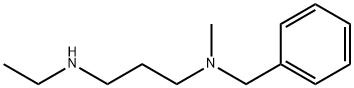 N1-Benzyl-N3-ethyl-N1-methyl-1,3-propanediamine Struktur