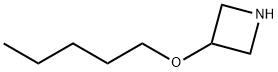 3-(Pentyloxy)azetidine Struktur