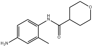 N-(4-Amino-2-methylphenyl)tetrahydro-2H-pyran-4-carboxamide Structure