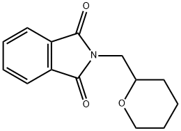 2-(Tetrahydro-2H-pyran-2-ylmethyl)-1H-isoindole-1,3(2H)-dione Struktur