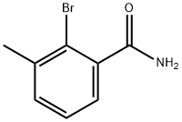 2-ブロモ-3-メチルベンズアミド 化學構(gòu)造式