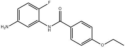 N-(5-Amino-2-fluorophenyl)-4-ethoxybenzamide Struktur