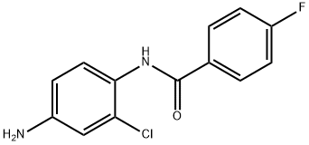 N-(4-amino-2-chlorophenyl)-4-fluorobenzamide Struktur