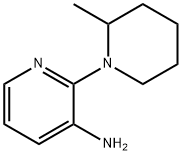 2-(2-Methyl-1-piperidinyl)-3-pyridinylamine Struktur