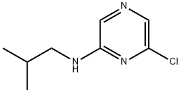 6-Chloro-N-isobutyl-2-pyrazinamine Structure