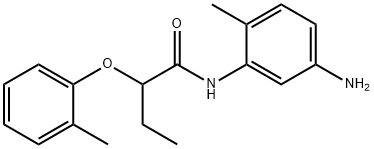 N-(5-Amino-2-methylphenyl)-2-(2-methylphenoxy)-butanamide Struktur